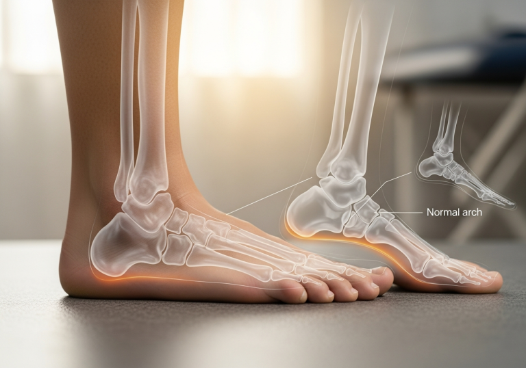 Düz Tabanlık Nedir? Ayak Ağrısı ve Yürüme Problemleri